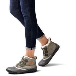 Sorel Women’s Out ’N About Plus Felt Boots Gray